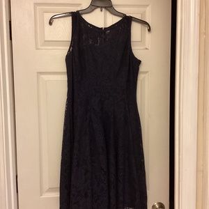 Dark blue dress